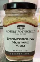 Mängden socker i Stone ground mustard aïoli