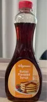 Mängden socker i Wegmans butter flavoted syrup
