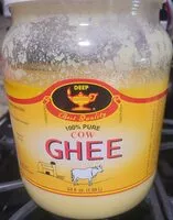 Mängden socker i 100% pure cow ghee