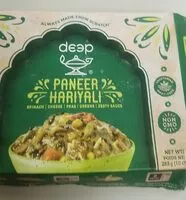 Mängden socker i Paneer Hariyali