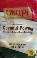 Mängden socker i Coconut powder