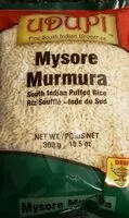 Mängden socker i Mysore murmura south indian puffed rice grams