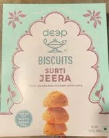 Mängden socker i Surti Jeera Biscuits