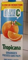 Mängden socker i Tropicana orange sans pulpe