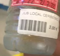 Mängden socker i Nectar de cerise