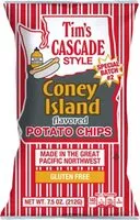 Mängden socker i Cascade style potato chips