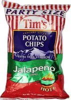 Mängden socker i Tims cascade tims chips jalapeno