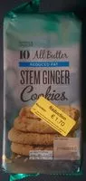 Mängden socker i All Butter Reduced Fat Stem Ginger Cookies