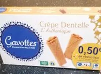 Mängden socker i Crepes dentelle