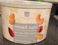 Mängden socker i Mixed Nuts
