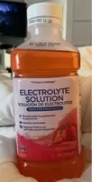 Mängden socker i Electrolyte Solution
