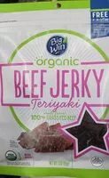 Mängden socker i Organic beef jerky teriyaki