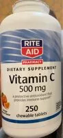 Mängden socker i Vitamin C 500 mg