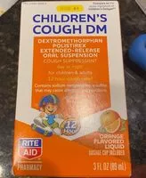 Mängden socker i childrens cough dm