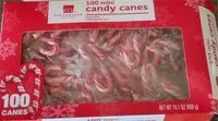 Mängden socker i 100 mini candy canes
