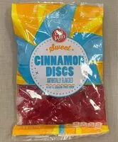 Mängden socker i Cinnamon Discs