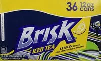 Mängden socker i Brisk lemon iced tea cans