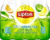 Mängden socker i Lipton diet green tea with citrus pack