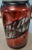 Mängden socker i Mtn Dew Game Fuel