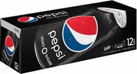Mängden socker i Zero sugar Pepsi