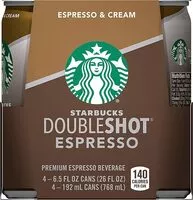 Mängden socker i Doubleshot