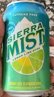 Mängden socker i Sierra Mist Lemon Lime Soda