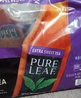 Mängden socker i Extra sweet tea