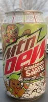 Mängden socker i Mountain dew gingerbread snap’d