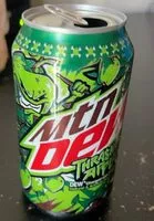 Mängden socker i Mtn dew thrashed apple