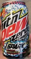 Mängden socker i Mountain Dew Zero - Spark