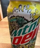 Mängden socker i Mountain Dew Baja Gold