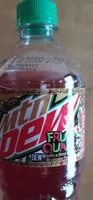 Mängden socker i Mountain Dew Fruit Quake