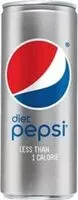 Mängden socker i Pepsi Cola Diet Drink -