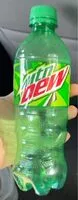 Mängden socker i Mtn Dew Soda 16 Fluid Ounce Plastic Bottle