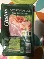 Mängden socker i Mortadelle aux pistaches