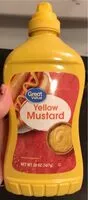 Mängden socker i Yellow mustard