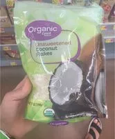 Mängden socker i Unsweetend coconut flakes