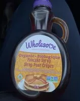 Mängden socker i Organic pancake syrup