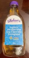 Mängden socker i Organic Blue Agave Syrup