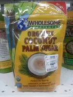 Mängden socker i Organic Coconut Palm Sugar