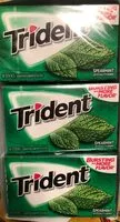 Mängden socker i Trident gum spearmint 1x15 pk