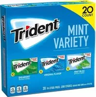 Mängden socker i Sugar free gum mint variety piece