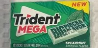 Mängden socker i Trident MEGA gum