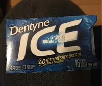 Mängden socker i Dentyne ice gum peppermint