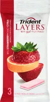 Mängden socker i Layers wild strawberry & tangy citrus sugar free gum