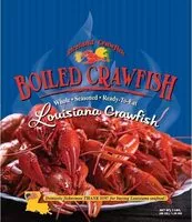 Mängden socker i Whole Cooked "Boiled" Crawfish