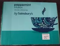Mängden socker i Peppermint infusion naturally caffeine free by Sainsbury's