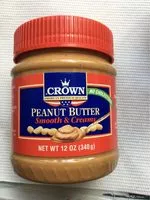 Mängden socker i Crown Butter Smooth & Creamy Peanut Butter