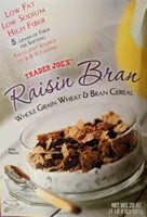 Mängden socker i Raisin Bran Whole Grain Wheat & Bran Cereal