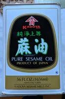 Mängden socker i Kadoya, Pure Sesame Oil